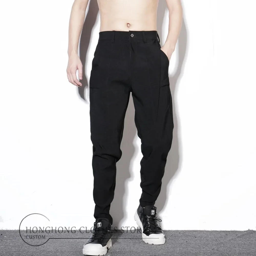 Description Picture 4 of itemNew loose autumn and winter men's casual pants S-6XL! Oversized Harlan pants fashion cargo pants