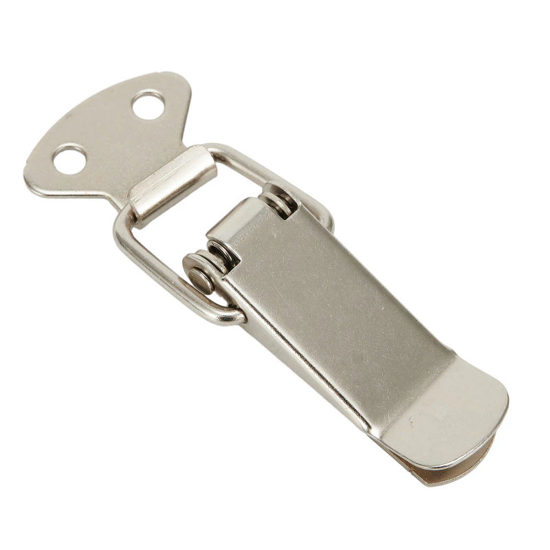 Description Picture 5 of item4pcs Boxes Latch Catch Stainless Steel Cabinet Closets Handle Toggle Lock Storage Case Clamp Hasp For Office Home Improvement