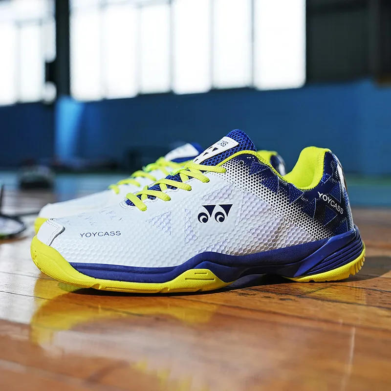 Description Picture 5 of item2023 Professional Badminton Shoes Men Comfortable Sport Sneakers Women Volleyball Tennis Shoes Breathable Badminton Trainers