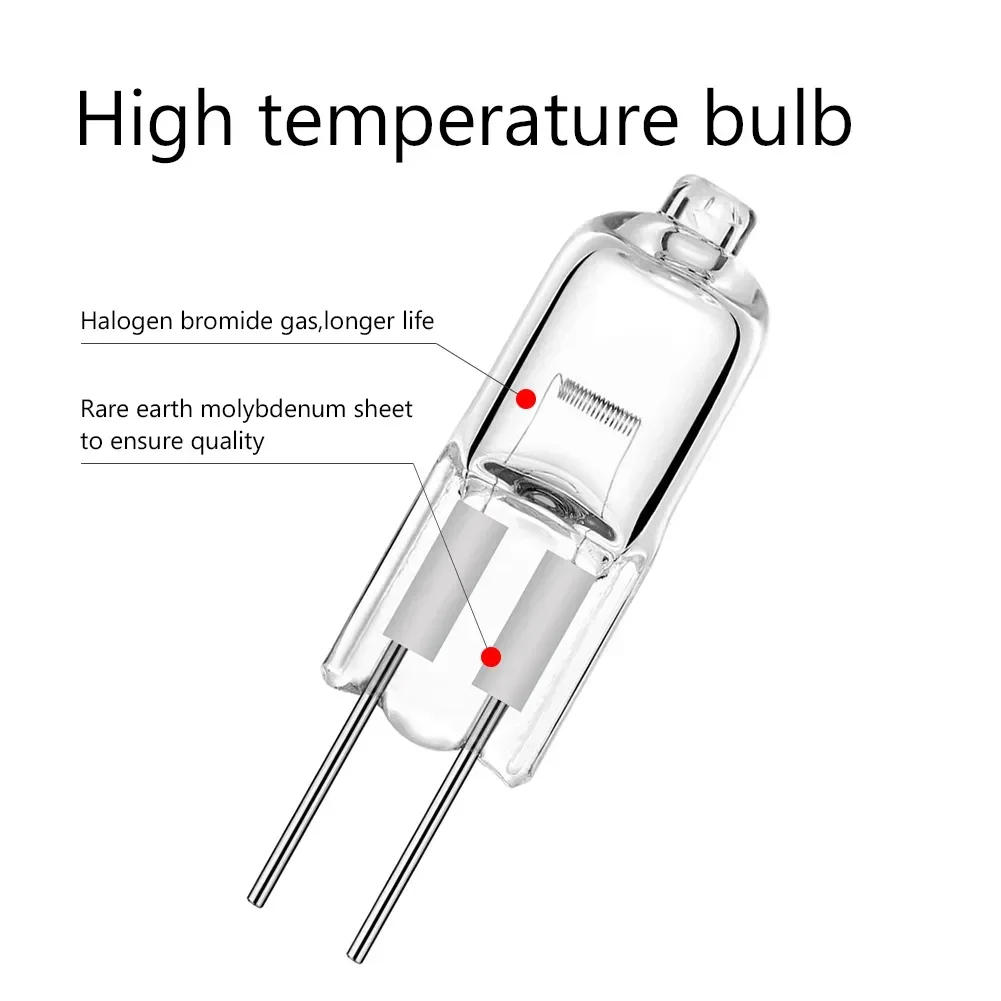 Description Picture 6 of item10pcs 20X Halogen G4 Bulb DC 12V 2-Pin Type G4 Halogen Lamps Lights 20W Clear Each Bulb With An Inner Box For Home Decor