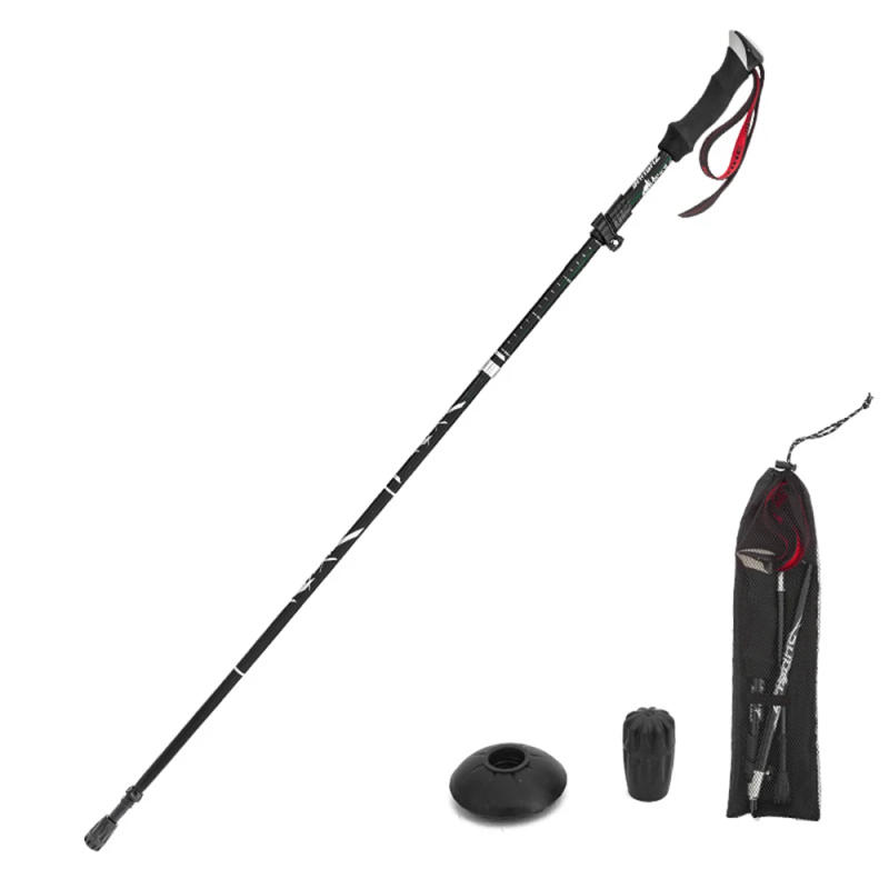 Description Picture 5 of itemLightweight Collapsible Trekking Pole Five-fold Walking Stick for Hiking Camping Backpacking Aluminum Alloy Trekking Pole