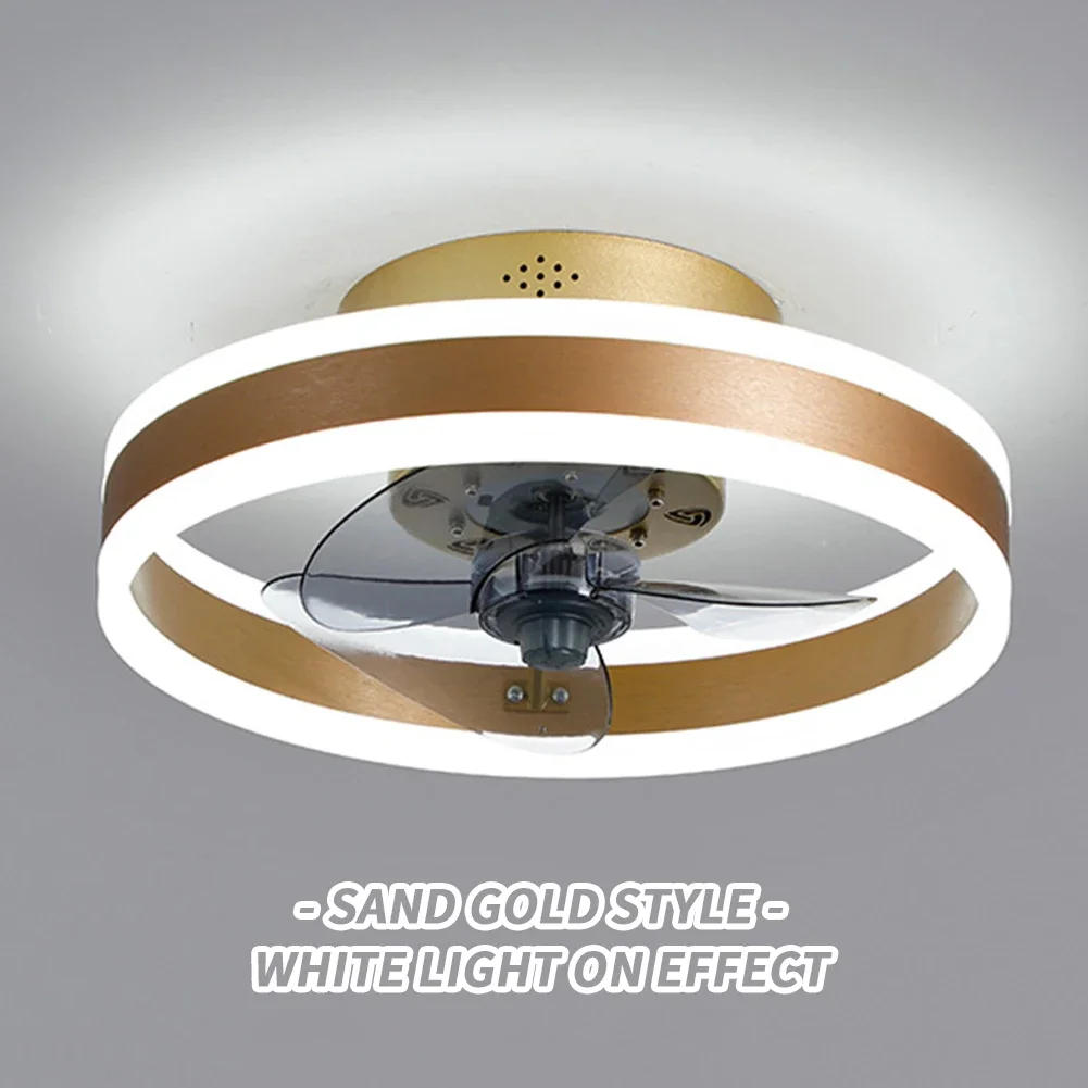 Description Picture 3 of itemModern Ceiling Fan With Light 110V Led Ceiling Fan With 3 Color Temperature Adjustable Wind Speed Remote Control For Living Room