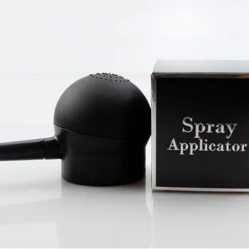 Hair Spray Portable Hair Building Fiber Powder Spray Applicator Extension Nozzle Pump For Hair Loss Hair Fiber Sprinkler Nozzle