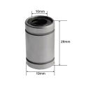 1pc LM10UU Long Type 10mm Linear Ball Bearing CNC Parts For 3D Printer Linear Bearings