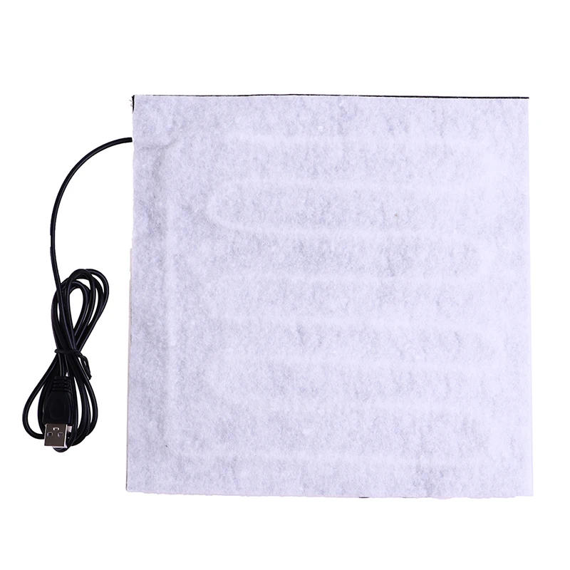 Description Picture 3 of item5V USB Pet Warmer Heating Pad Electric Heater Pad Winter Warm Carpet Carbon Fiber Heating Pad Hand Warmer 22x22cm Wholesale