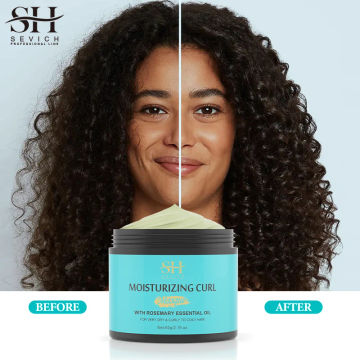 Sevich curl cream for curly hair Deep Moisturizing Natural Hair Cream Styles Bounce Curl Spray Sculpting Boost Hair Conditioner