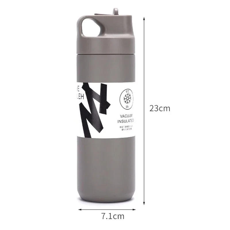 Description Picture 6 of item550ML Thermos Bottle Portable Tumbler Vacuum Flasks Stainless Steel Insulated Cup Outdoor Sports Water Bottle Travel Thermal Mug