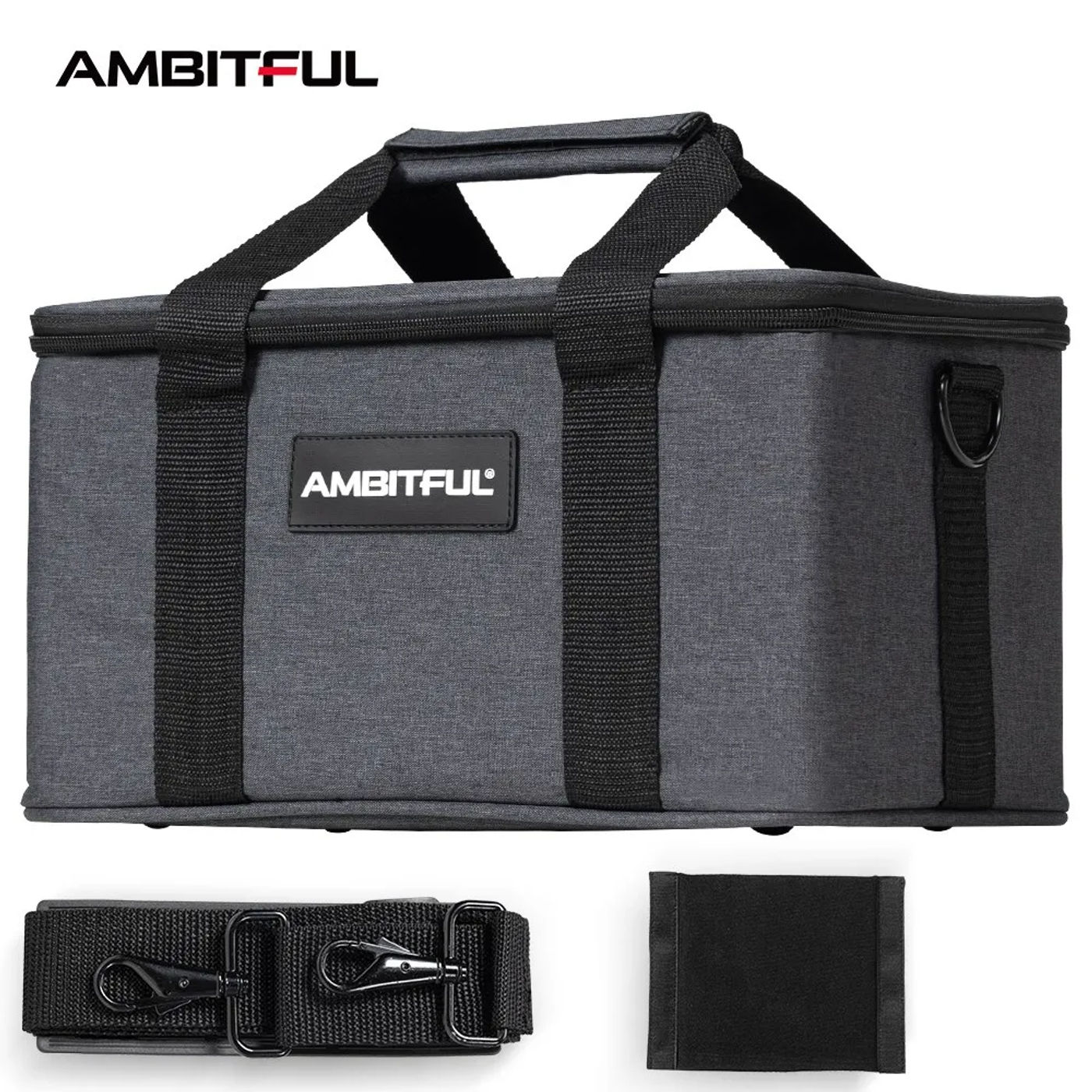 Description Picture 2 of itemAmbitful PB18 Shoulder Straps Portable Carry Bag Studio Flash Light Video Camera Bag for Outdoor Photography Photo Video