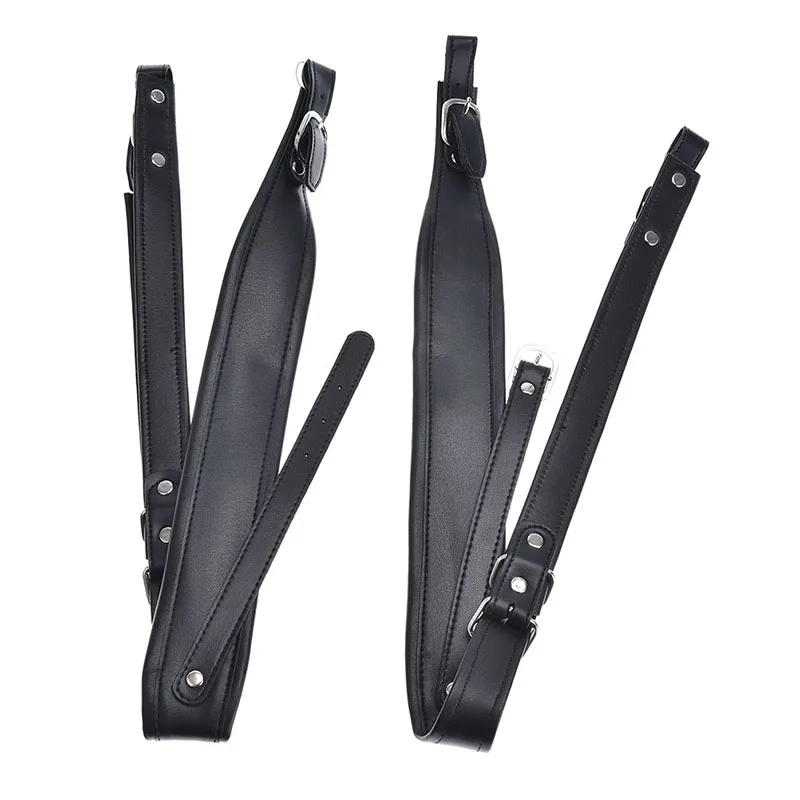Description Picture 6 of itemAdjustable Accordion Straps Black For PU Leather Shoulder Straps Harness 80-96-120 Bass Accordion Shoulder Straps