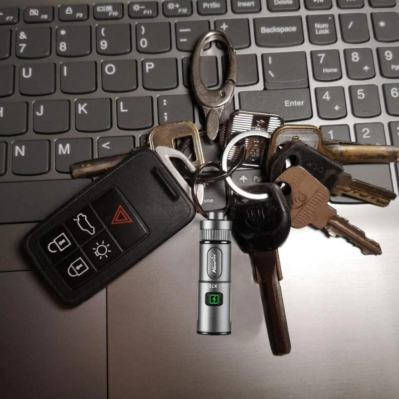 Description Picture 5 of itemMini EDC Cool Neck Decoration Small Flashlight Keychain Torch Camping Travel Emergency lighting backup stairs Key chain light