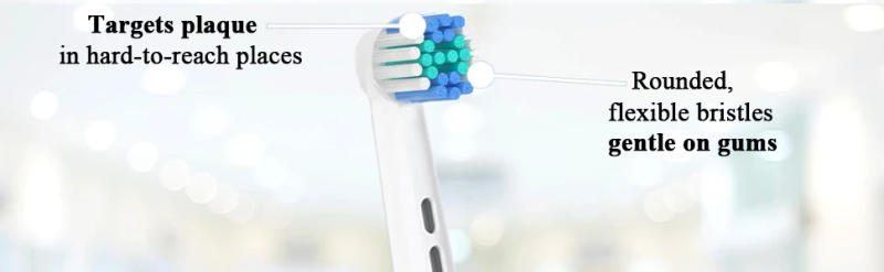 Description Picture 2 of item16pcs Replacement Toothbrush Heads for Oral B Braun Soft Electric Toothbrush Heads Deep and Precise Cleaning Dental Brushes