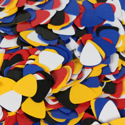 100Pcs/Set Musical Instrument Thickness Mix Guitar Pick Acoustic Picks Electric Bass Pic Plectrum Mediator Guitarra