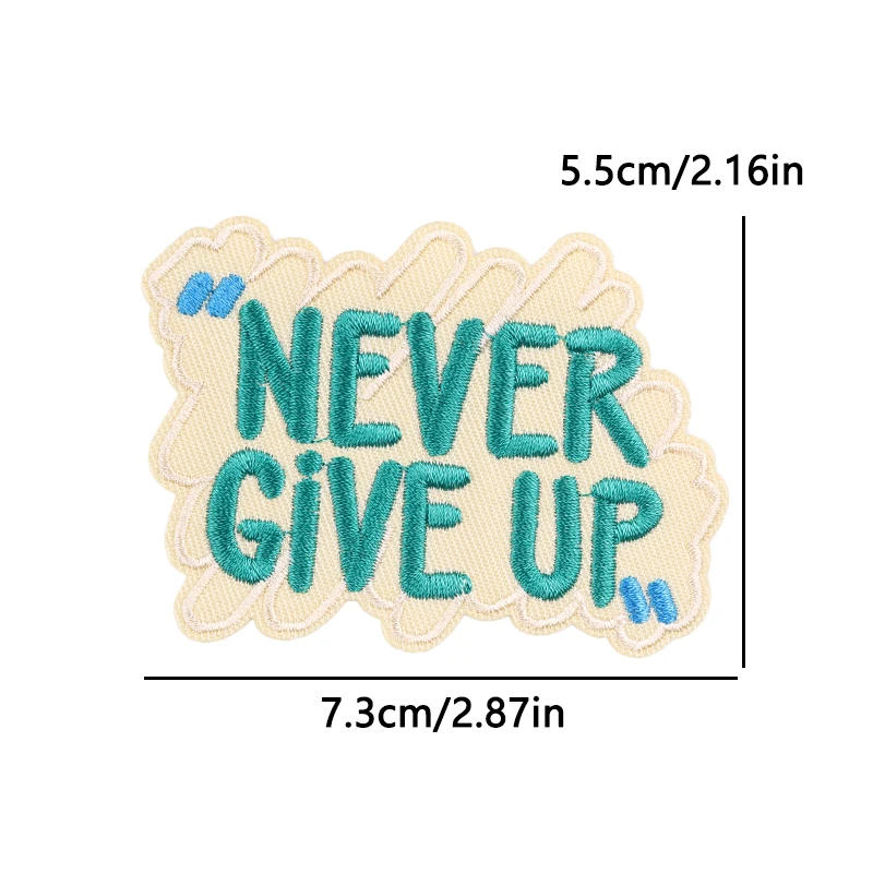 Description Picture 4 of itemLove/Kiss Patch Iron on Patches for Clothing Cool Gesture Embroidered Patches on Clothes Stickers DIY Backpack Sewing Appliques
