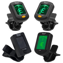 IRIN Guitar Tuner T-400/T-500 Digital Clip-On Tuner for Guitar Ukulele Bass Violin Cello Universal 360Degree Rotatable Sensitive