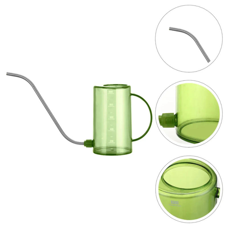 Description Picture 4 of itemWatering Can Garden Supply Bottle Plants Spray Long Spout 1L Pot Kettle Steel Tool