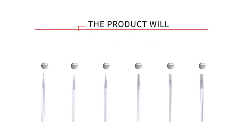 Description Picture 4 of itemRubicon Precision Screwdriver Phillips PH000/00/0/1 Flat Port 1.2/1.5/1.8/2.0/2.5/3.0mm for Maintenance of Precision Equipment.