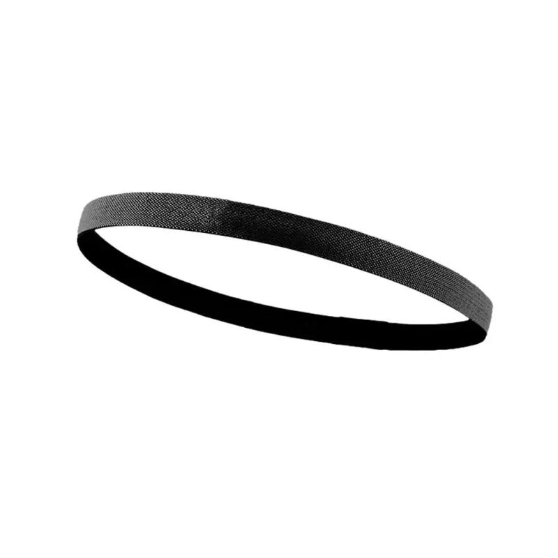 Description Picture 4 of itemUnisex Sports Hairband Non-Slip Silicone Strip Sweat Guide Elastic Headbands Sweatband Yoga Running Fitness Hair Accessories