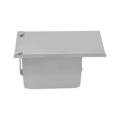 Modern Stainless Steel Wall Mount Toilet Paper Holder with Phone Shelf Roll Paper Holder Bathroom Fixture Bathroom