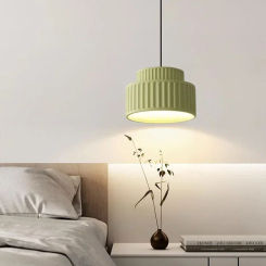 Green Pendant Light Home Decor Hanging Light for Dining Room Parlor Bedside Hanging Lamp E27 Bulb Wire Adjustable