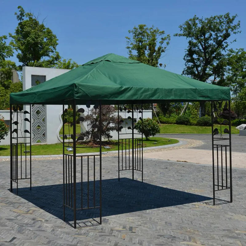 Description Picture 6 of item3x3m 300D Polyester Cloth Outdoor Replacement Canopy Top Double Tier Gazebo Roof Cover Garden BBQ Gazebo Top Replacement Cover