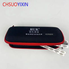 HUK stainless steel model 6+2 locksmith tools and supplies maintenance with box