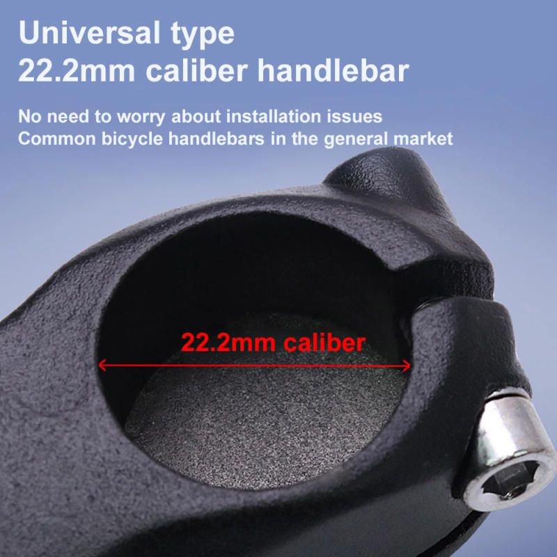 Description Picture 5 of item1 Pair Adjustable Small Auxiliary Bicycle Handlebar Aluminum Alloy Bar Ends MTB Road Bike Vice Handle Rest Cow Horn for Cycling