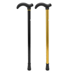 Walking Stick Cane Mobility Aid Cane Aluminum Alloy Rubber Base Telescopic Adjustable Walking Stick for Seniors Elderly