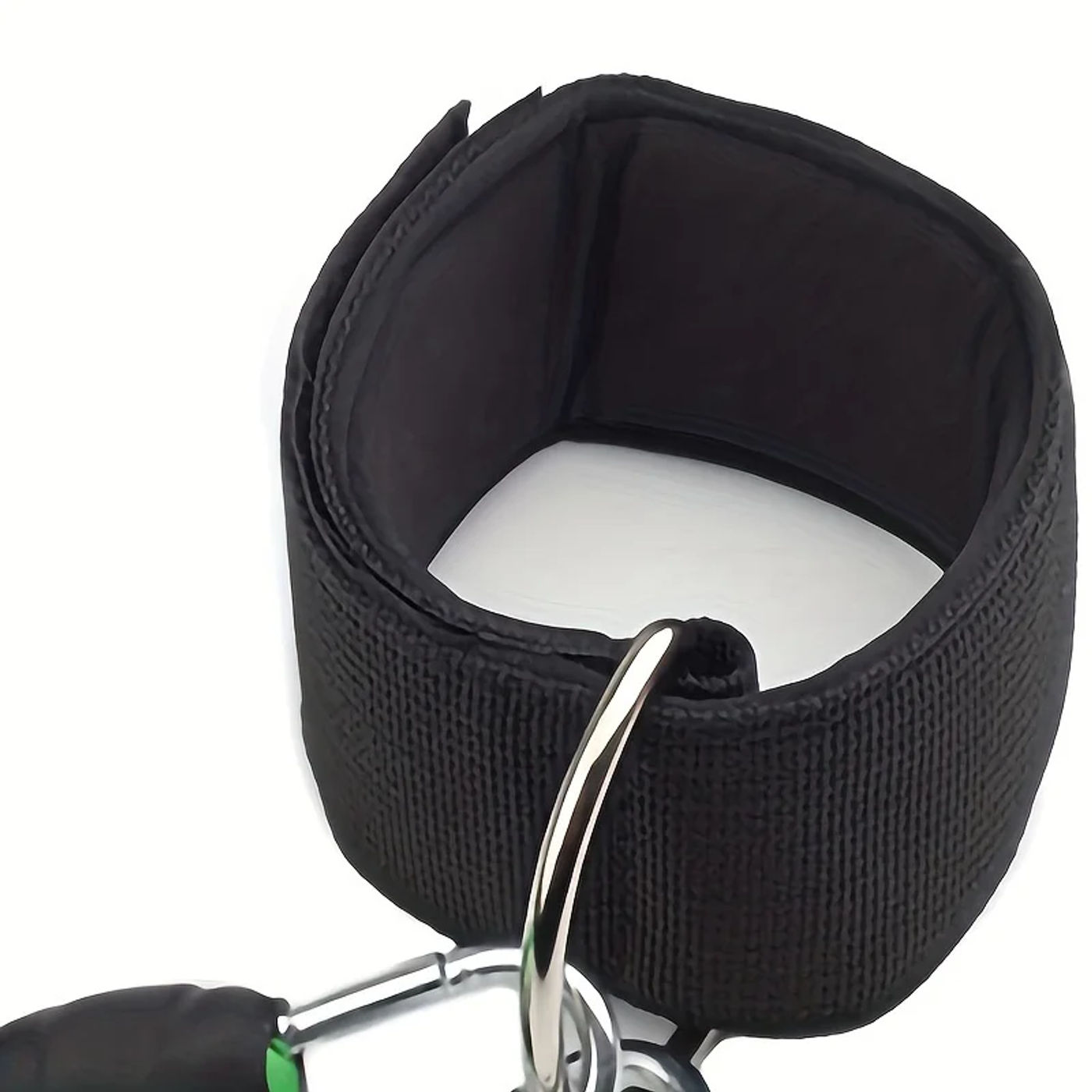 Description Picture 4 of item1 PC Leg Strength Trainer Fastener Fitness Foot Ring Foot Buckle Ankle Strap Stretch Resistance Band Pull Cord Accessories