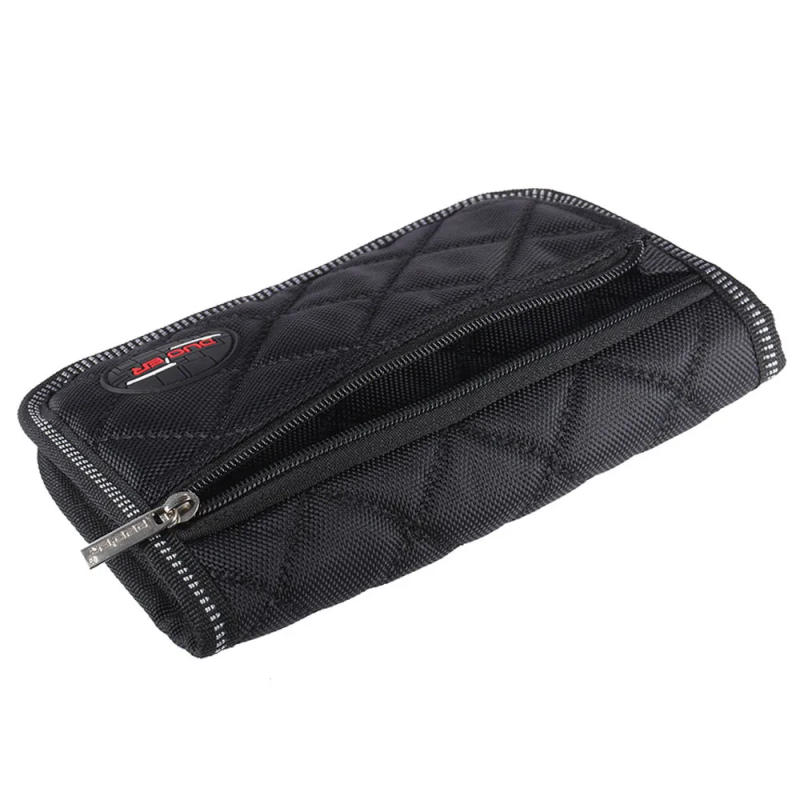 Description Picture 6 of itemDurable Trombone Euphonium Trumpet Mouthpiece Pouch Bag with 4 Soft Compartments Black