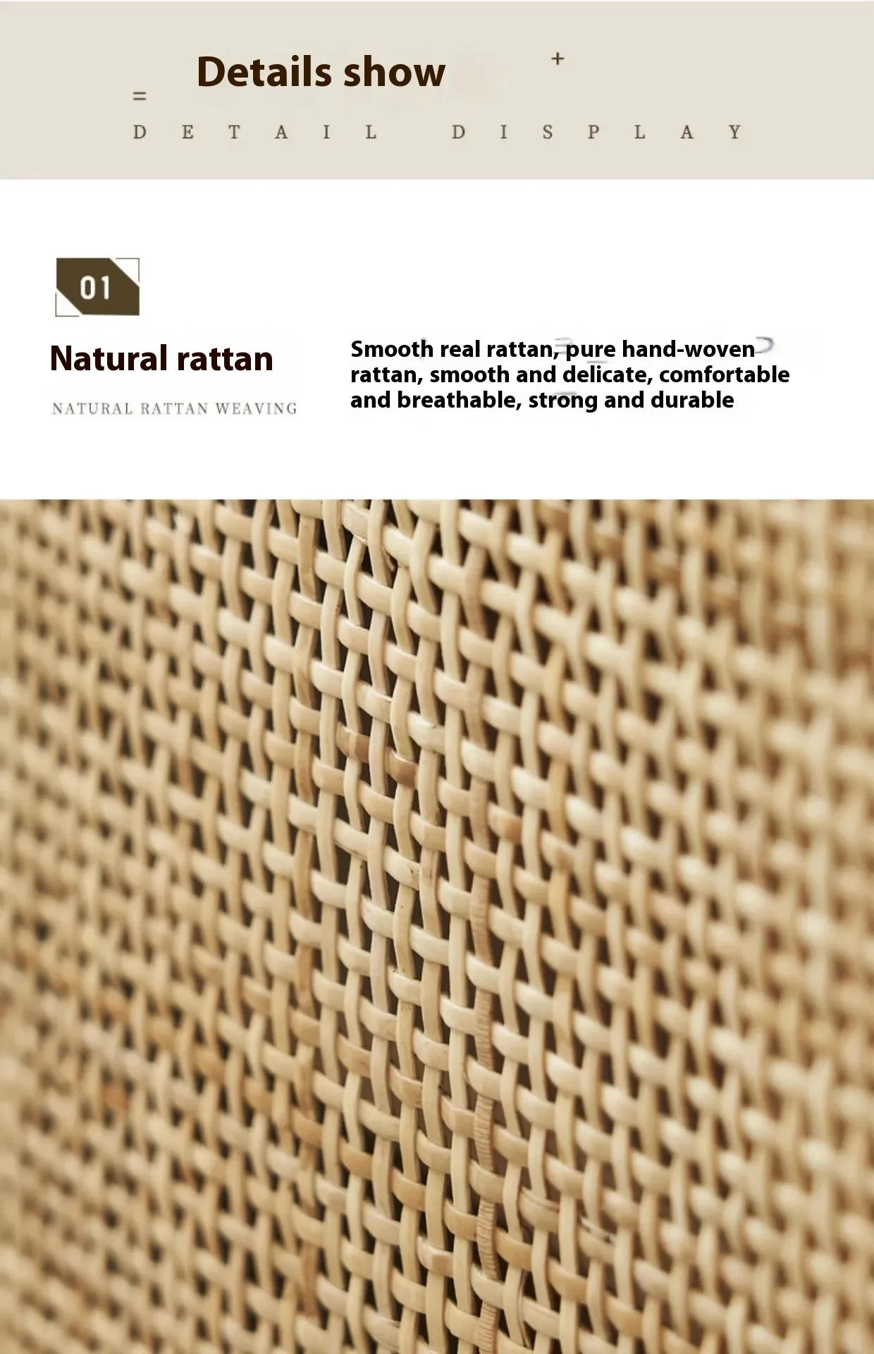 Description Picture 5 of itemDecorative Armchair Portable Ratten Wicker Chair Living Room Chairs Advanced Salons Furniture Prefabricated Make Up Black