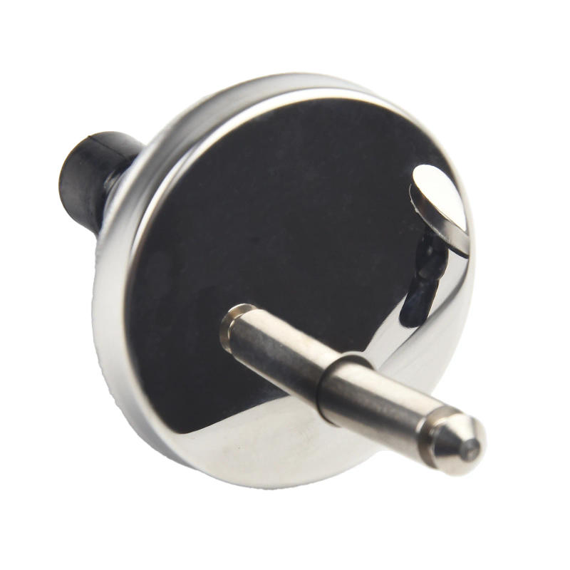 Description Picture 6 of item2x Toilet Lid Top Fixing Hinges Universal Toilet Seat Hinge Soft Release Stainless Steel Bathroom Accessories Replacement Parts