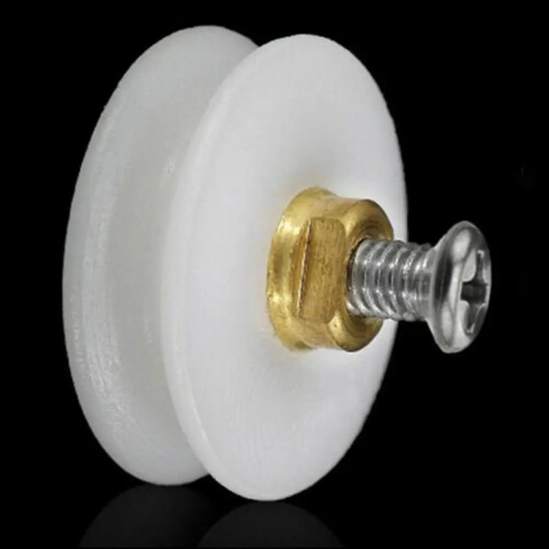 Description Picture 5 of item8pcs Shower Door Rollers For 3-6mm Thick Glass Doors Sliding Doors Bathroom Toliet Door Wheels Replacement Parts