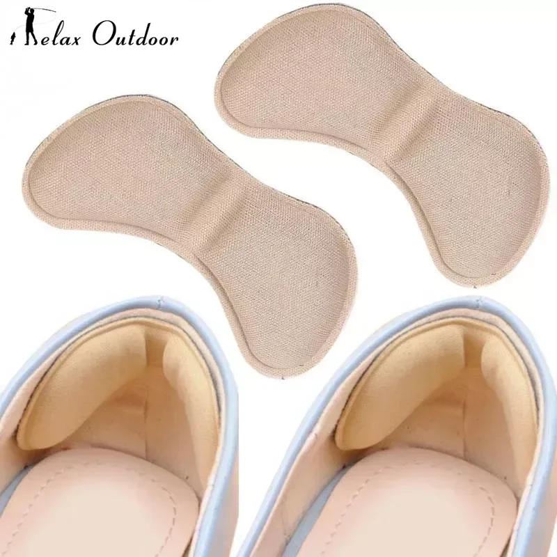 Description Picture 2 of item2 Pc Insoles Patch Heel Pads for Sport Shoes Adjustable Size Antiwear Feet Pad Cushion Insert Insole Heel Protector Back Sticker