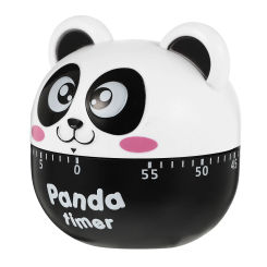 Creative Timer Household Kitchen Cooking Children’s Toys Panda Mechanical Work Kids Alarm Clock