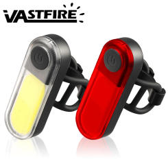 Red/White Bicycle Taillight Rechargeable Cycling Taillight Front Bicycle Lamp Warning Rear Light Mountain Bike Light Tail-lamp