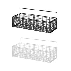 Wall Hanging Baskets Iron Kitchen Storage Organizer Bathroom Wall Organizer for Laundry Garage Dormitory Closet Countertop