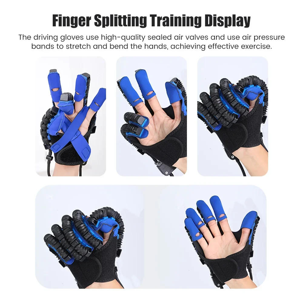 Description Picture 5 of itemRobot Gloves Hand Rehabilitation Automatic Finger Robot Stroke Hand Exerciser Hemiplegia Devices Physiotherapy Infarction Device