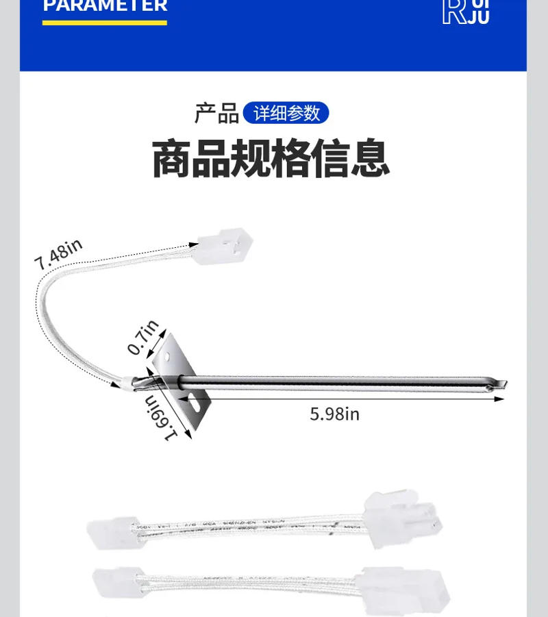 Description Picture 5 of item12001656 Oven temperature sensor household appliance accessories