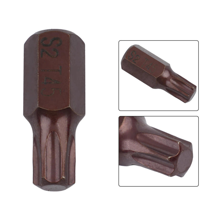 Description Picture 6 of item1pc 30/75MM Torx Screwdriver Bits Electric Wrench Socket Bit Magnetic Hex Shank Screwdrive Hand Tool T20 T25 T30 T40 T45 T50 T55