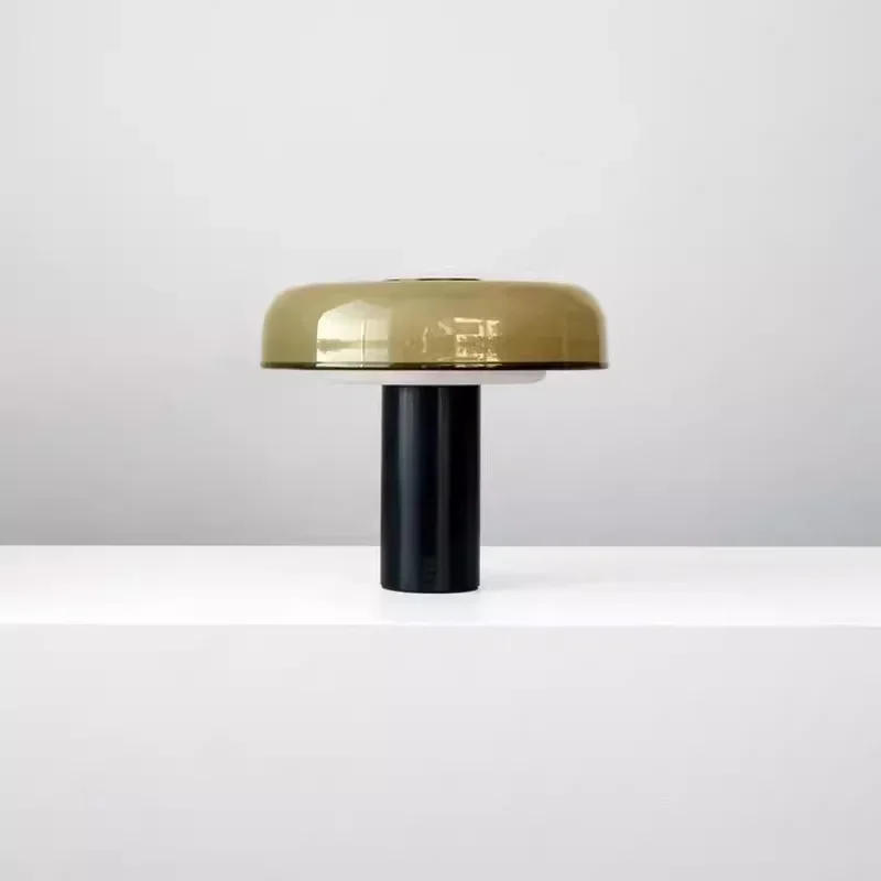 Description Picture 2 of itemNordic simple modern light luxury desk lamp designer living room bedroom bedside model room exhibition hall decorative glass