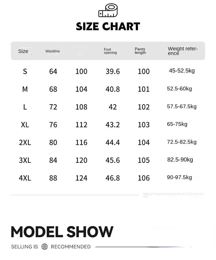 Description Picture 2 of itemBaggy Striped Sweatpants for Men Straight-Leg Pants Fashion Hip Hop Streetwear Harajuku Trousers Casual Bottoms Y2K Male Clothes