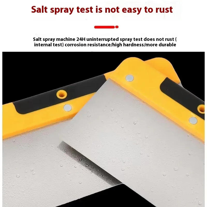 Description Picture 3 of itemZEXEF Stainless Steel Putty Knife Spatula 6/8/10 Inch Paint Tool Plaster Shovel Filling Spatula Wallpaper Putty Scraper Home