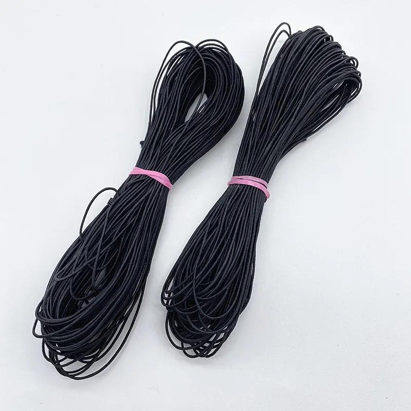 Description Picture 6 of itemNew 1.0mm 21yards Colour High-Elastic Round Elastic Band Rubber Band Elastic Cord Diy Sewing Craft