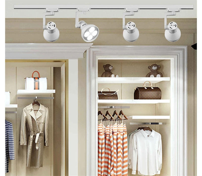 Description Picture 3 of itemLed Tracks Light Fixture Rail COB Ceiling Lamp Spotlight Lighting for Clothing Shop Living Room Store Light Fixture