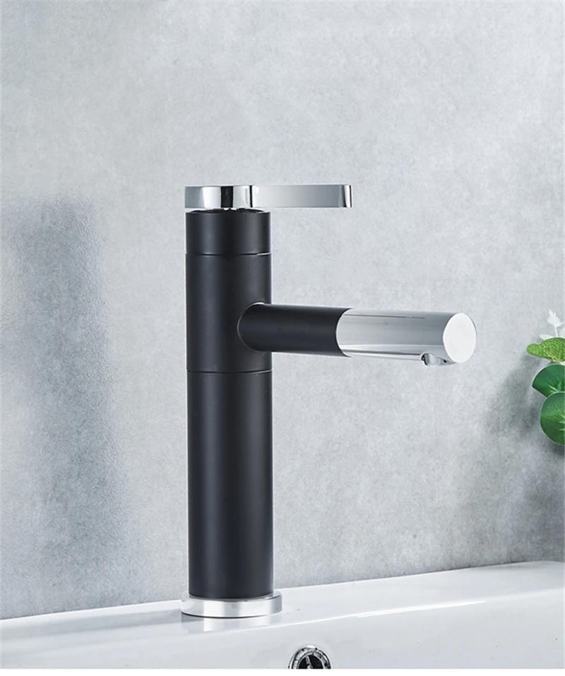 Description Picture 4 of itemModern Pull-out Bathroom Sink Faucet Telescopic Rotating Bathroom Faucet Home Vanity Kitchen Faucet Bathroom Accessories