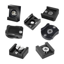 Mini Quick Release 1/4" Hot Cold Shoe Mount for DSLR Rig Handle Tray Video Camera Cage Monitor Magic Arm LED Light Flash Holder