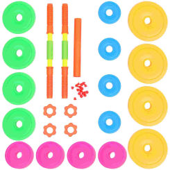 Kid Workout Equipment Kids Dumbbell Toy Adjustable Small Weights Women Exercise Tool Plastic Sets