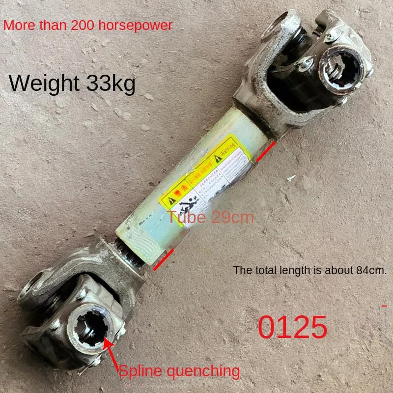 Description Picture 5 of itemSuitable for large tractor transmission shaft 0125 precision forging thickened and weighted 200 horsepower universal joint