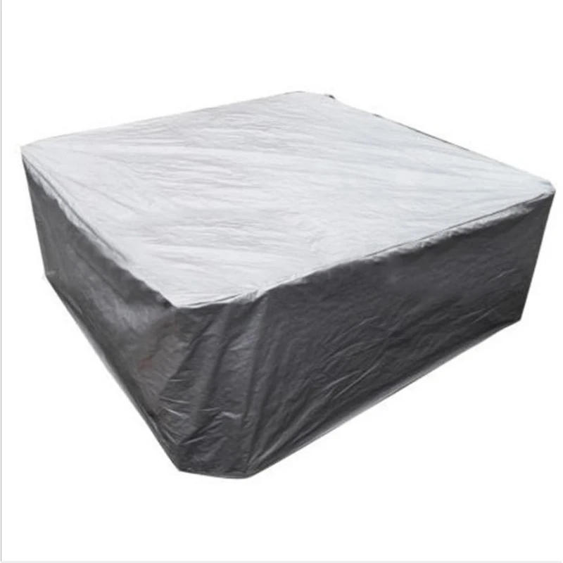 Description Picture 4 of itemSquare Hot Tub Dust Cover Cap Waterproof Anti-UV Protector Outdoor Warm Spa Hotspring Anti-Fall Leaves Snow Rain Dust Cover