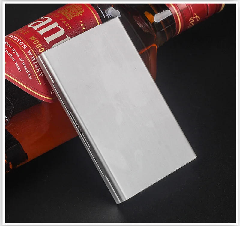 Description Picture 5 of itemCreative Personality Cigarette Case, Thin Fashion Pipes, Metal Cigarette Box, Slim Accessories, Gift for Lady, 10 Sticks